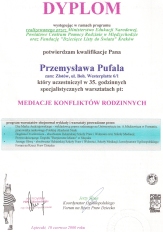 Przemysław Pufal mediator uprawnienia
